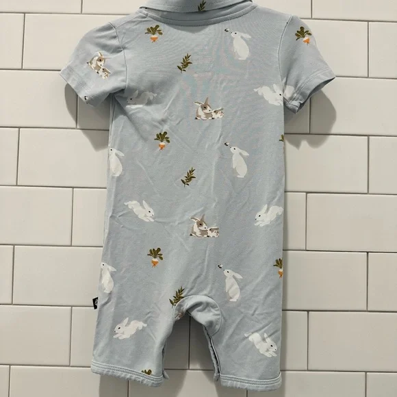 Kyte Baby Ice Rabbit Polo Shortall - Picture 4 of 4